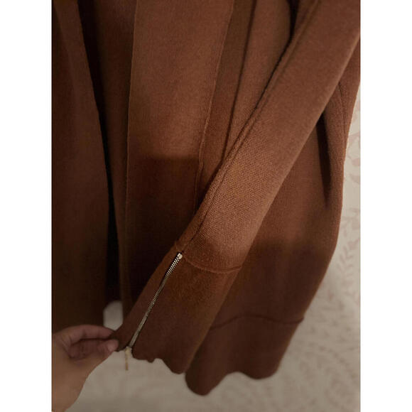Cozy Max Studio Terracotta Cotton Cardigan - Picture 4 of 7